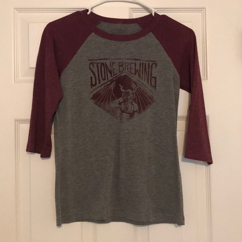 Stone Brewing Fitted Women’s Baseball Tee